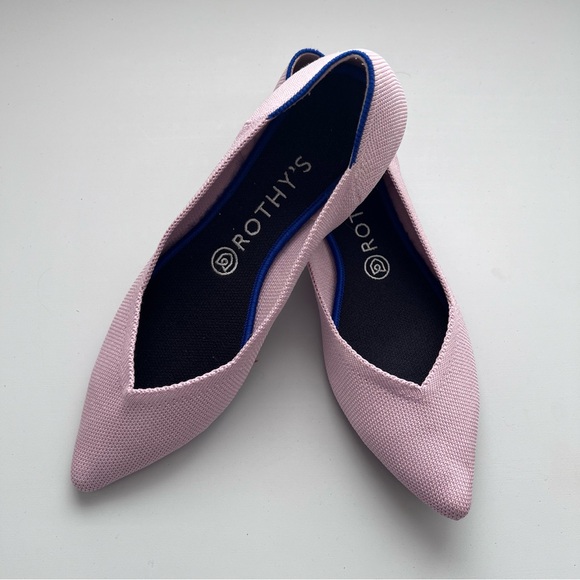 Rothy's The Point Shoes in Pink Size 8.5 - Picture 5 of 6
